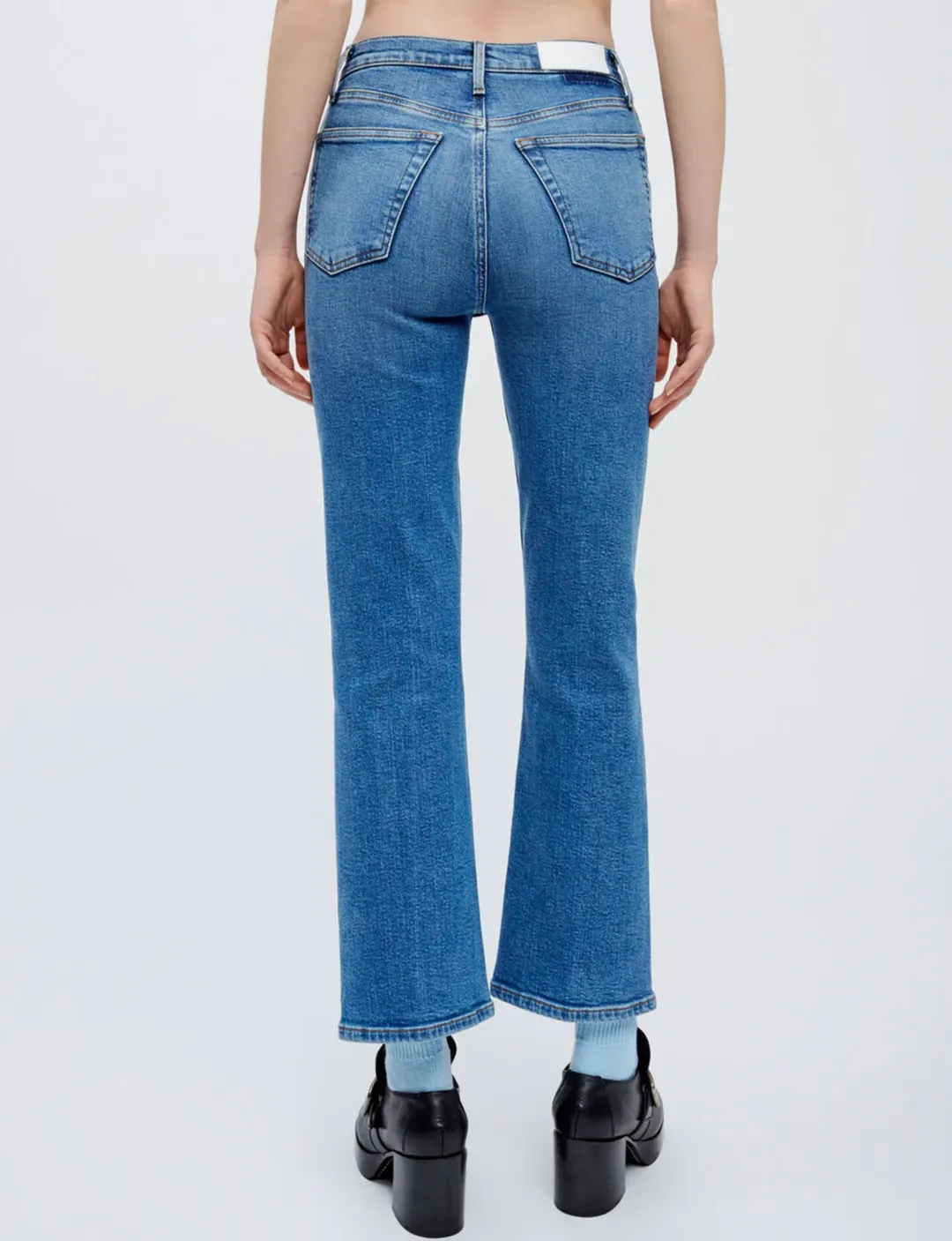 70er Jahre Bootcut mit Stutzen, Mid-70er Kleidung neu interpretiert