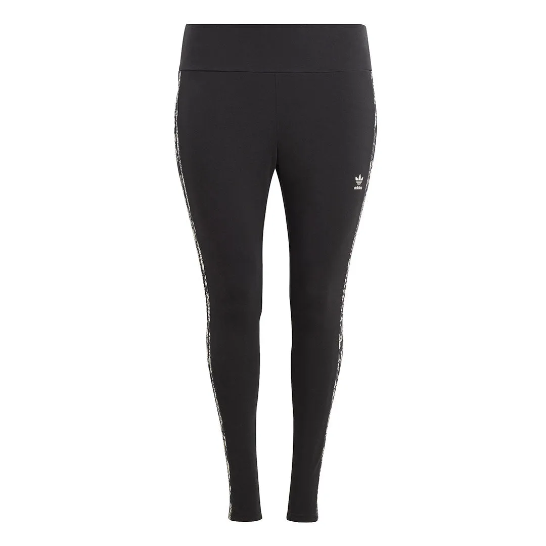 adidas - Damen 3-Streifen Print Leggings (Plus Size) (IB8795)