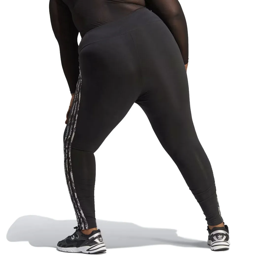 adidas - Damen 3-Streifen Print Leggings (Plus Size) (IB8795)