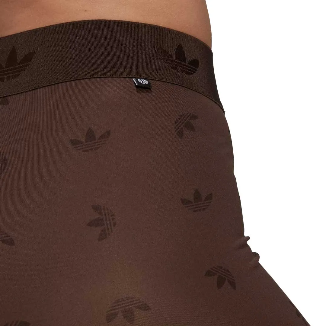 adidas - Damen 7/8-Hochtaillierte Allover-Print-Leggings (HL9150)