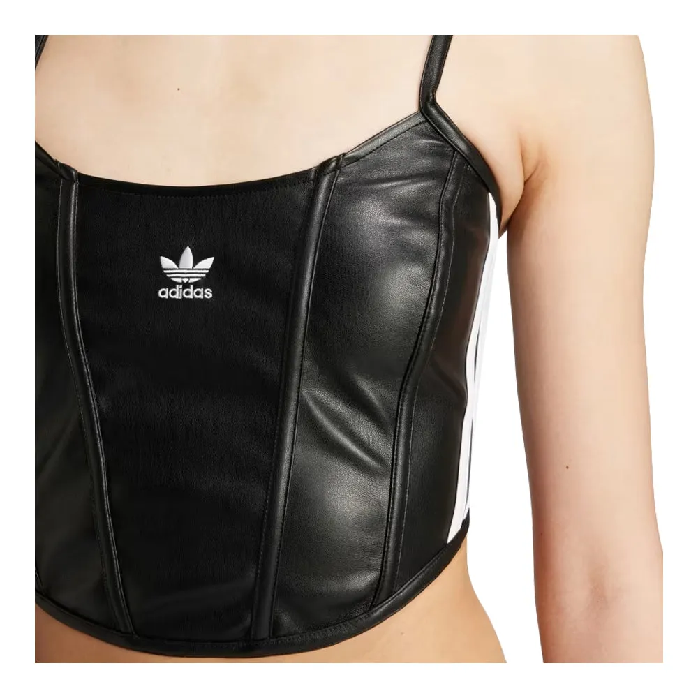 adidas Damen Adicolor Firebird Kunstleder Korsett Adidas