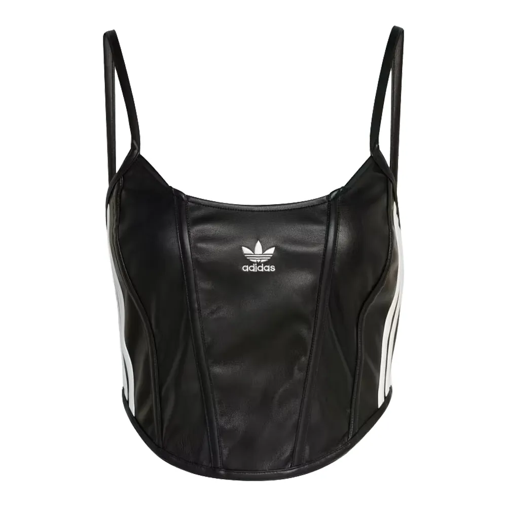 adidas Damen Adicolor Firebird Kunstleder Korsett Adidas