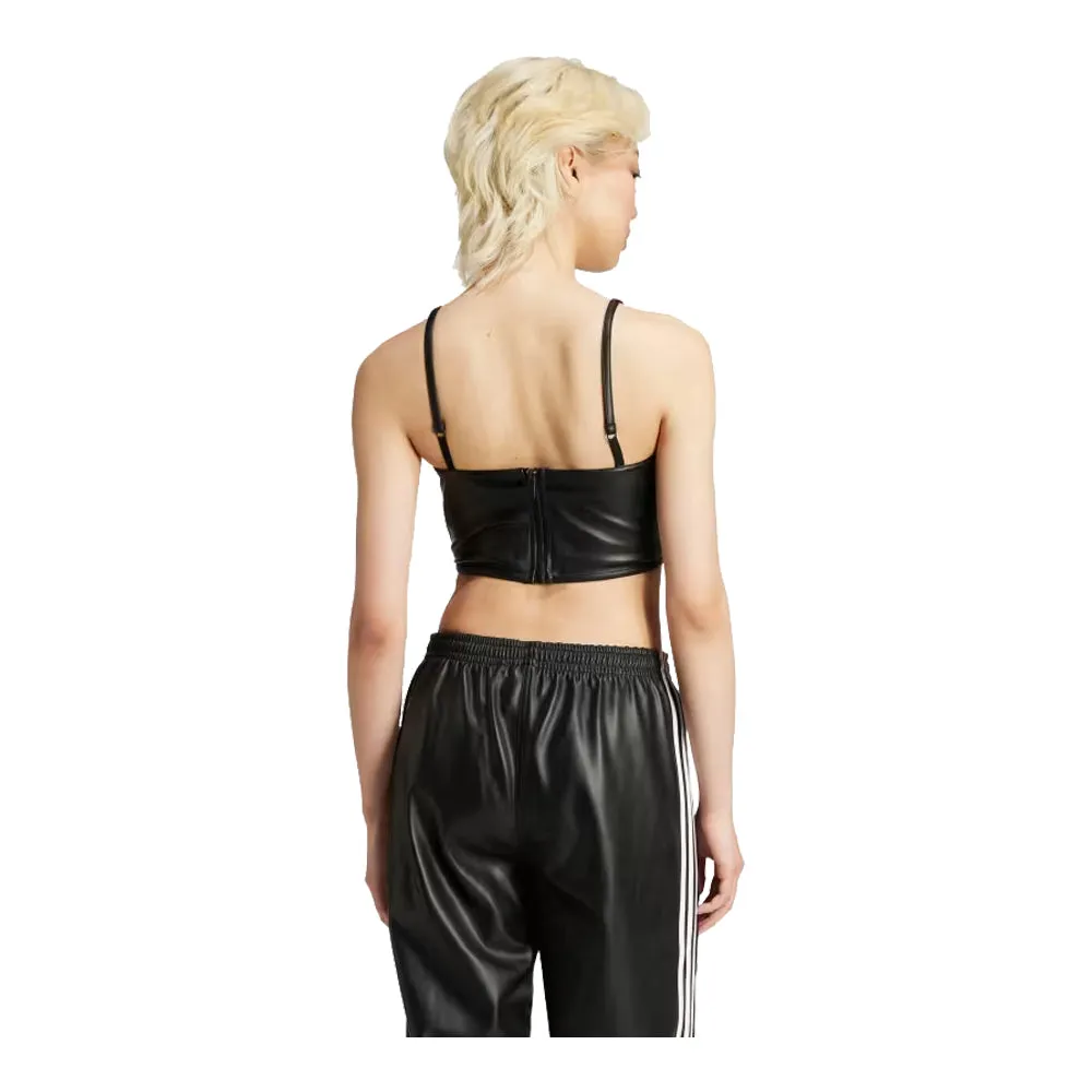 adidas Damen Adicolor Firebird Kunstleder Korsett Adidas