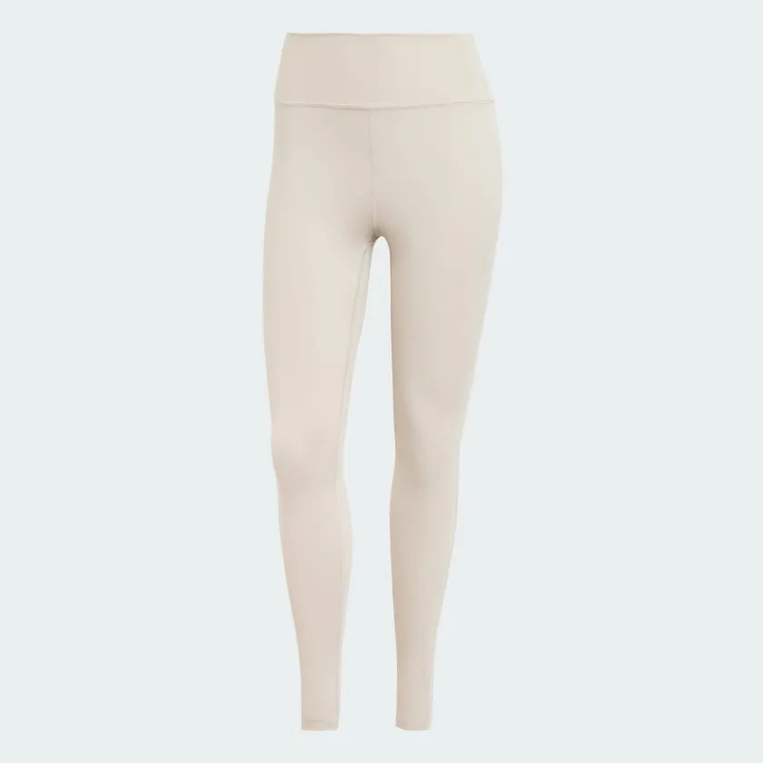 ADIDAS DAMEN ALL ME ESSENTIALS BEIGE LEGGINGS