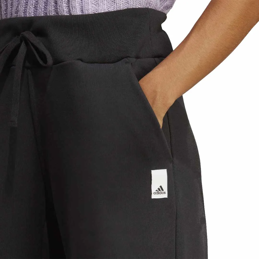 adidas - Weite Lounge-Fleece-Hose für Damen (HZ4388)