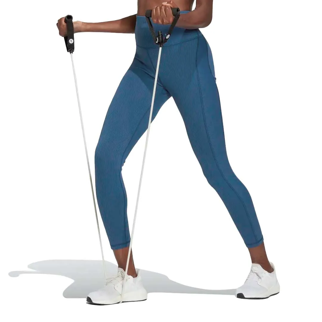adidas - Luxe Wind Studio Rippen-Leggings für Damen (HM8260)