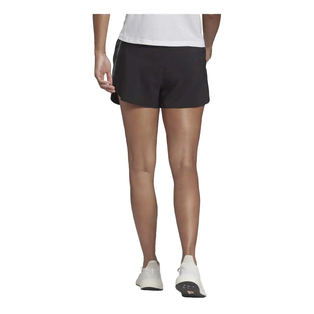 adidas - Damen Run Icons 3-Streifen Laufshorts 3 Zoll (H57185-3IN)