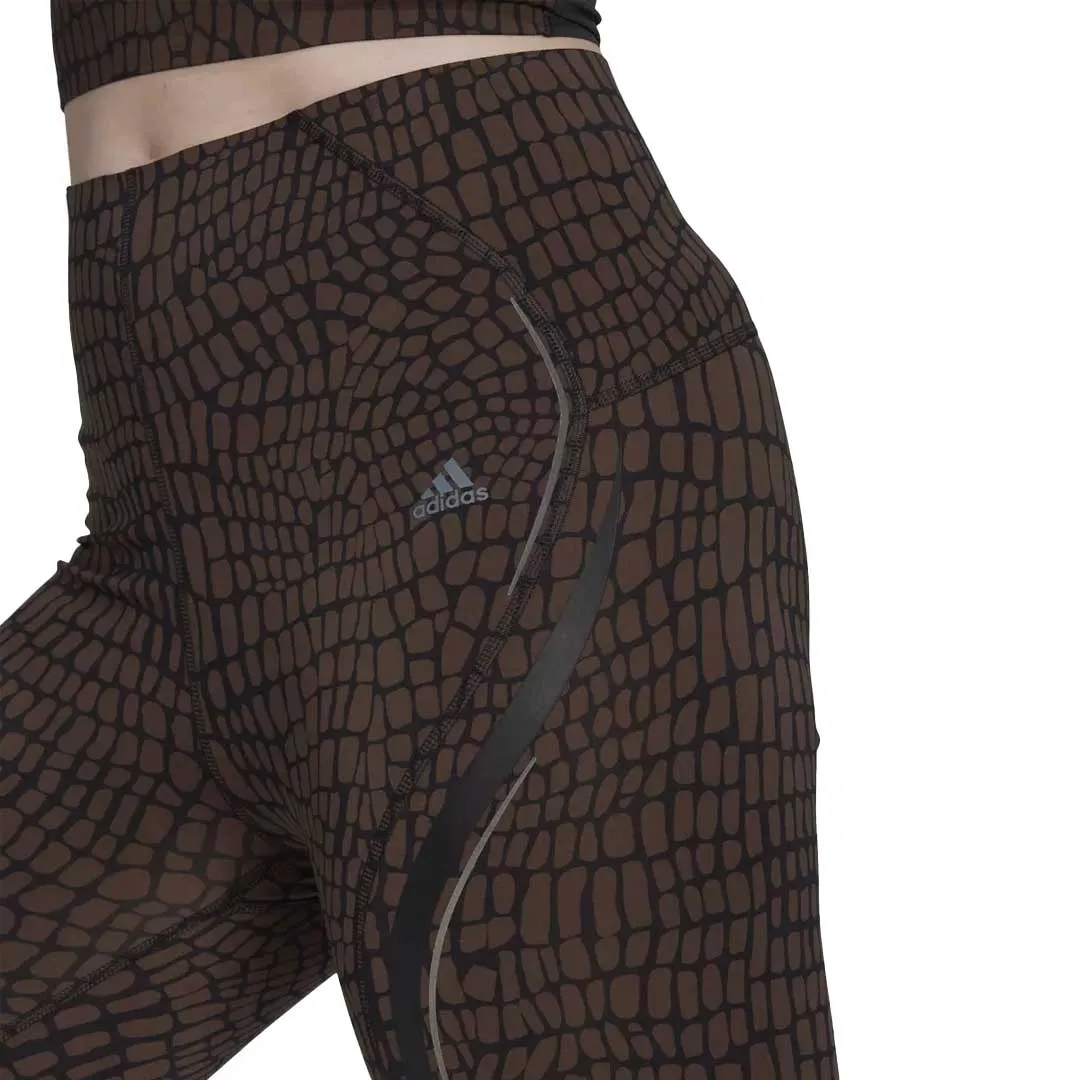 adidas - Damen TLRD HIIT Croco Luxe Trainingshose 7/8