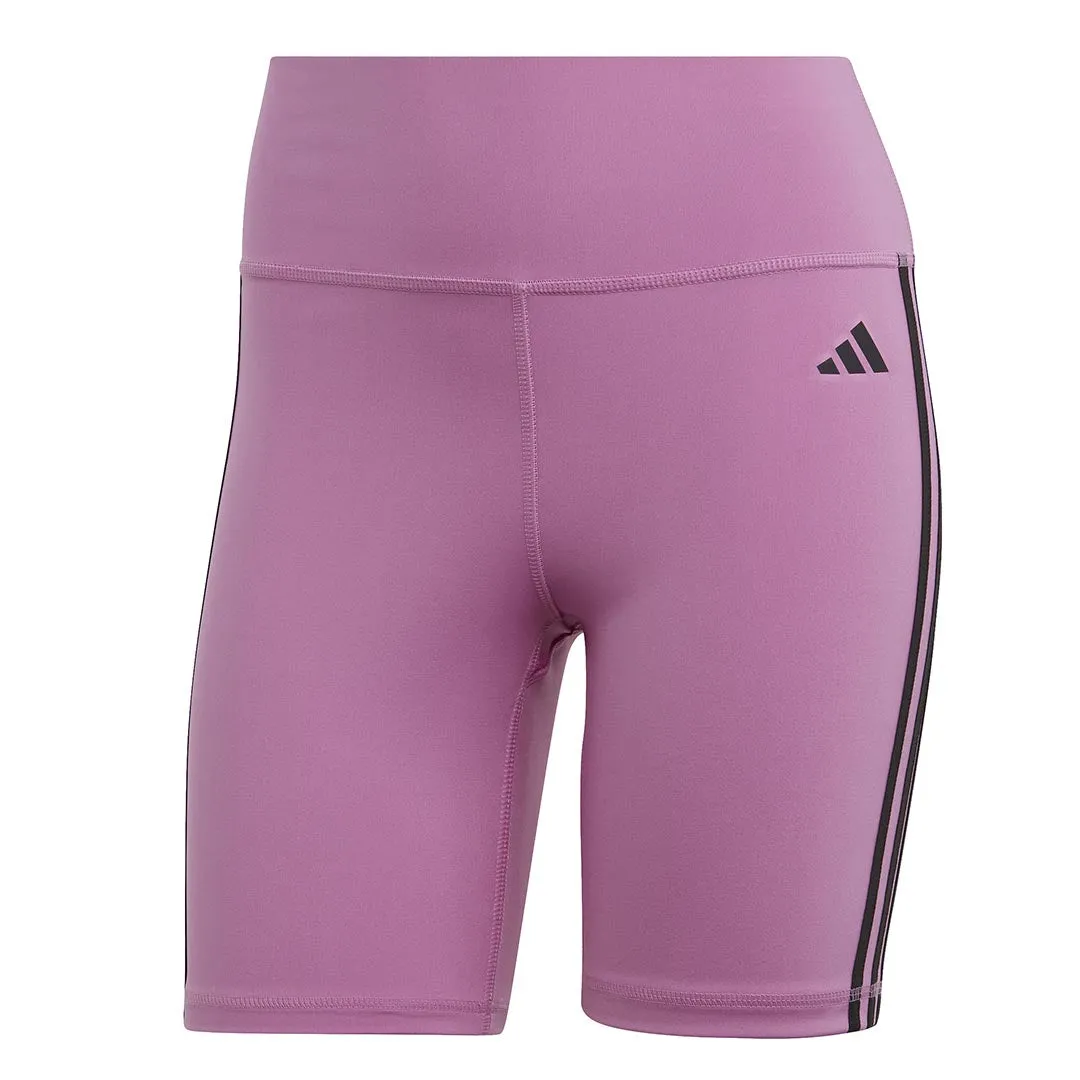 adidas - Damen Trainings-Essentials 3-Streifen High Waist Biker Shorts (HK9961)