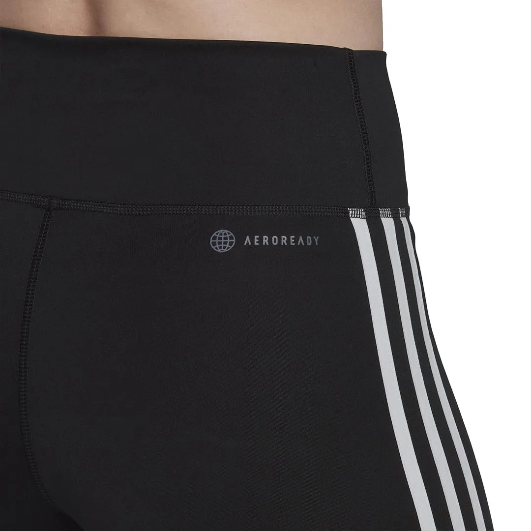 adidas - Damen Trainings-Essentials 3-Streifen High Waist Short Tights (HK9964)