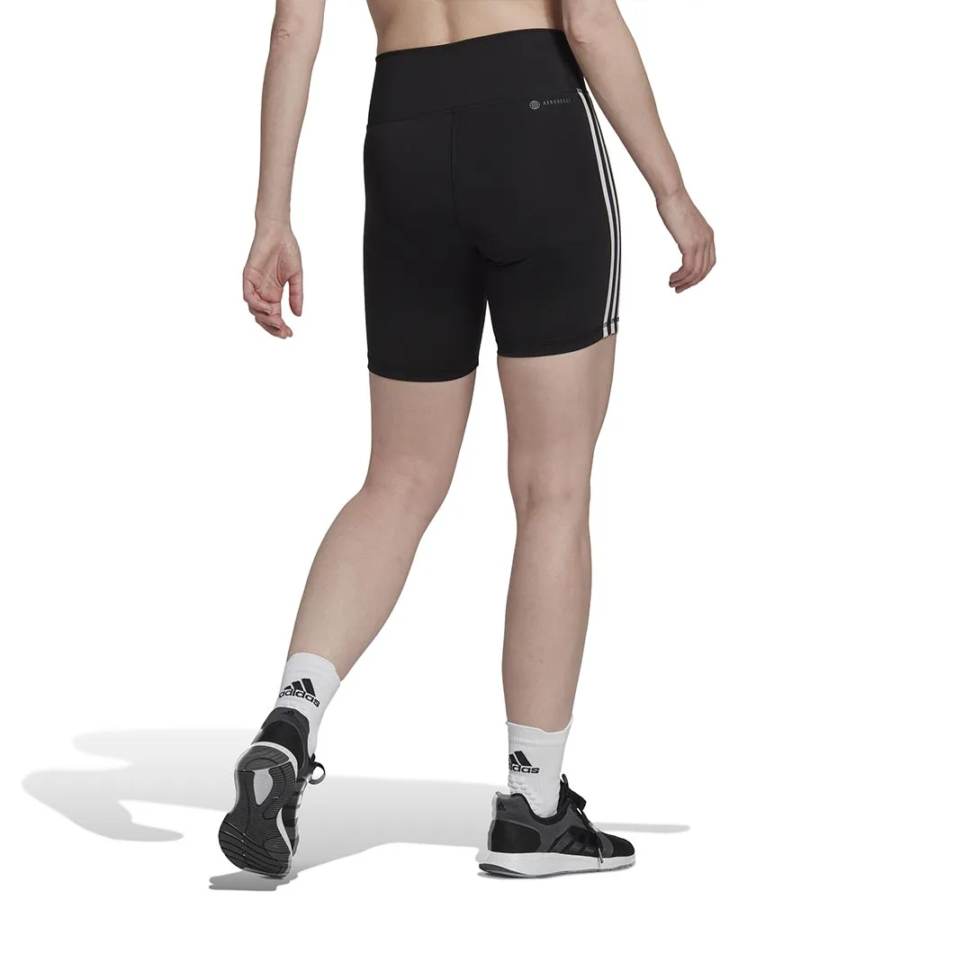 adidas - Damen Trainings-Essentials 3-Streifen High Waist Short Tights (HK9964)