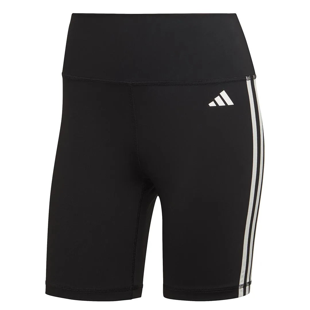 adidas - Damen Trainings-Essentials 3-Streifen High Waist Short Tights (HK9964)