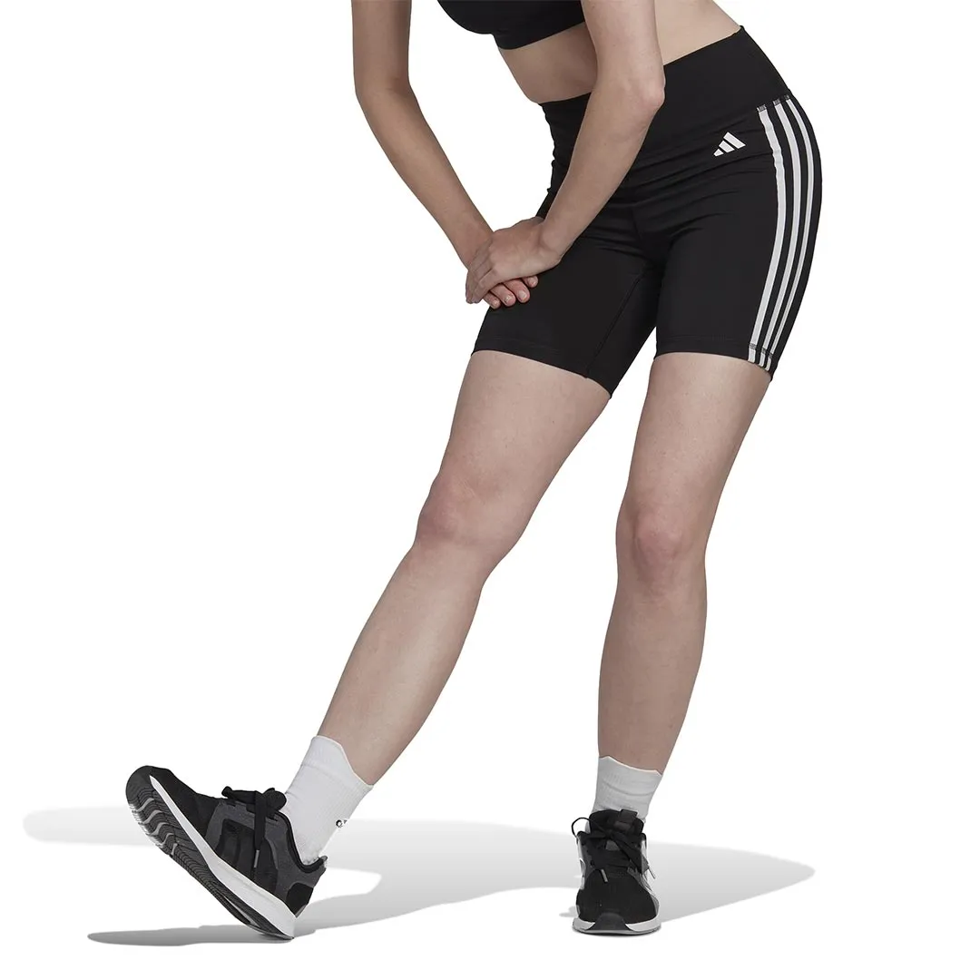 adidas - Damen Trainings-Essentials 3-Streifen High Waist Short Tights (HK9964)
