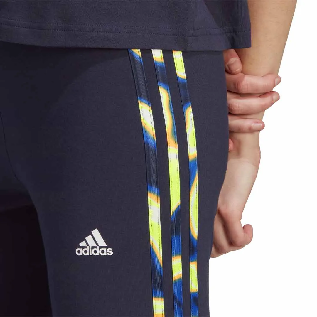 adidas - Damen Leggings mit lebhaftem Druck und 3 Streifen (IL5867)