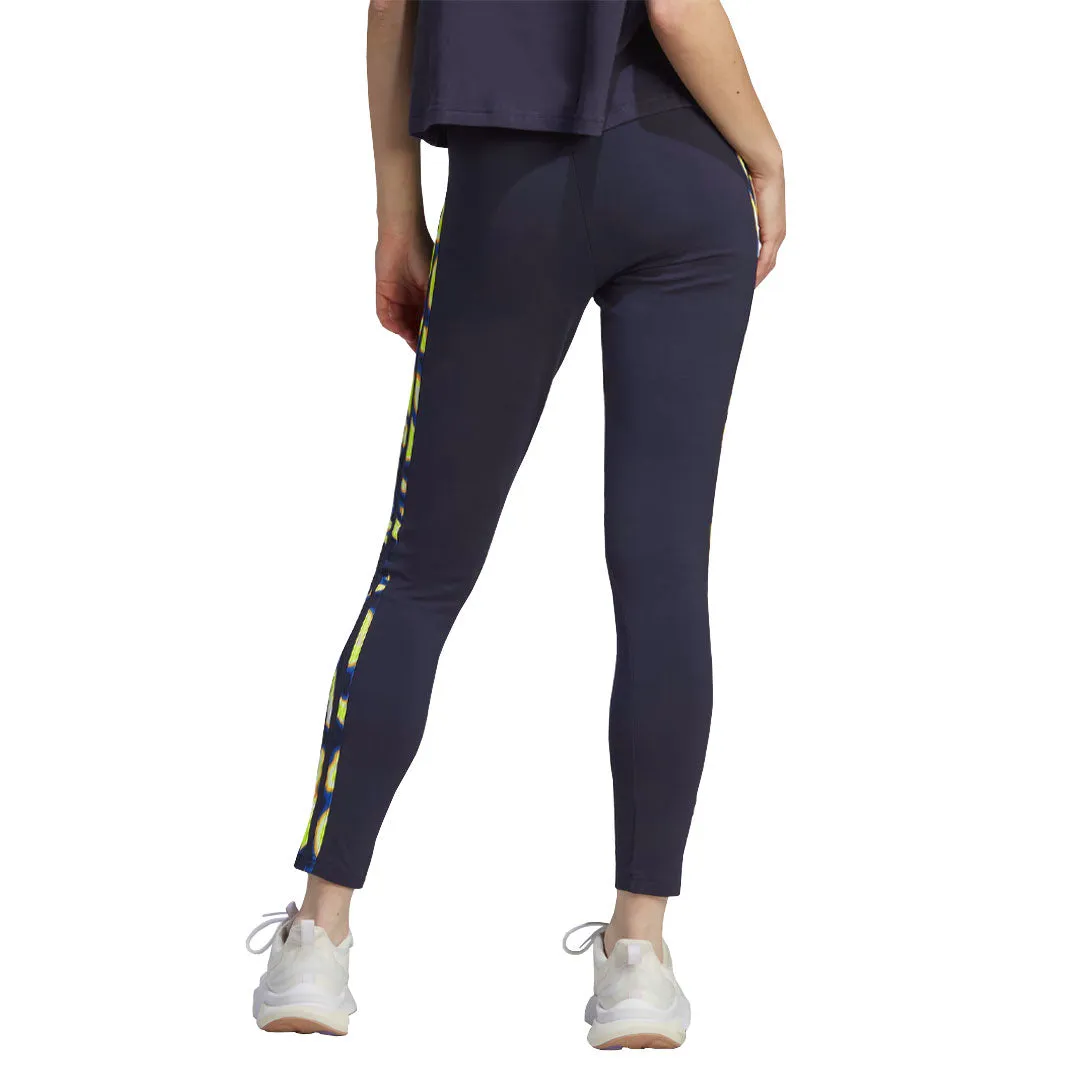 adidas - Damen Leggings mit lebhaftem Druck und 3 Streifen (IL5867)