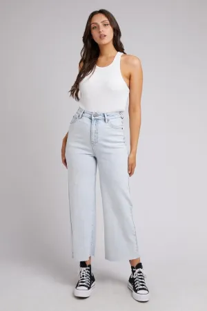 Alles über Eve Clothing Charlie High Rise Wide Leg Jean | Bleichmittel