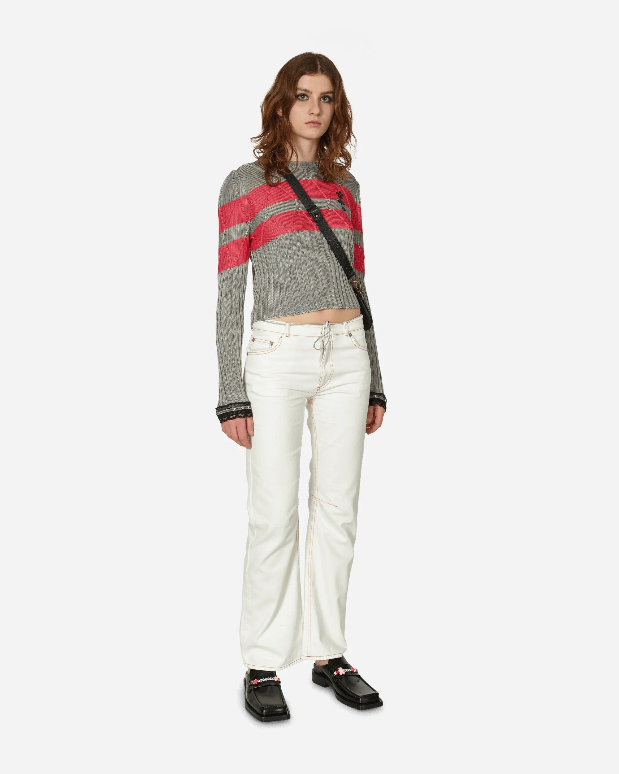 Amanda Low Waisted Jeans Weiß