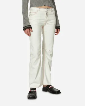 Amanda Low Waisted Jeans Weiß