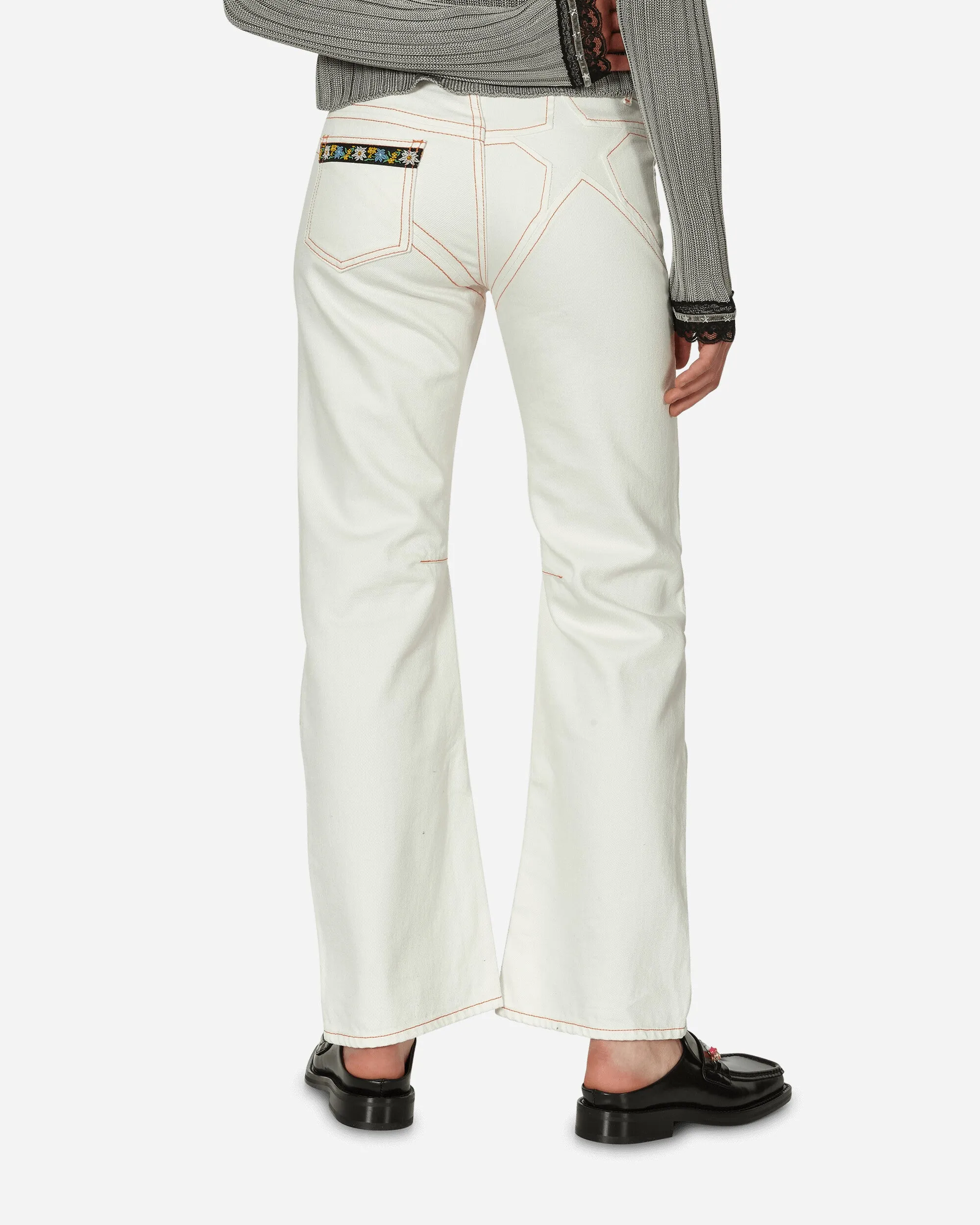 Amanda Low Waisted Jeans Weiß