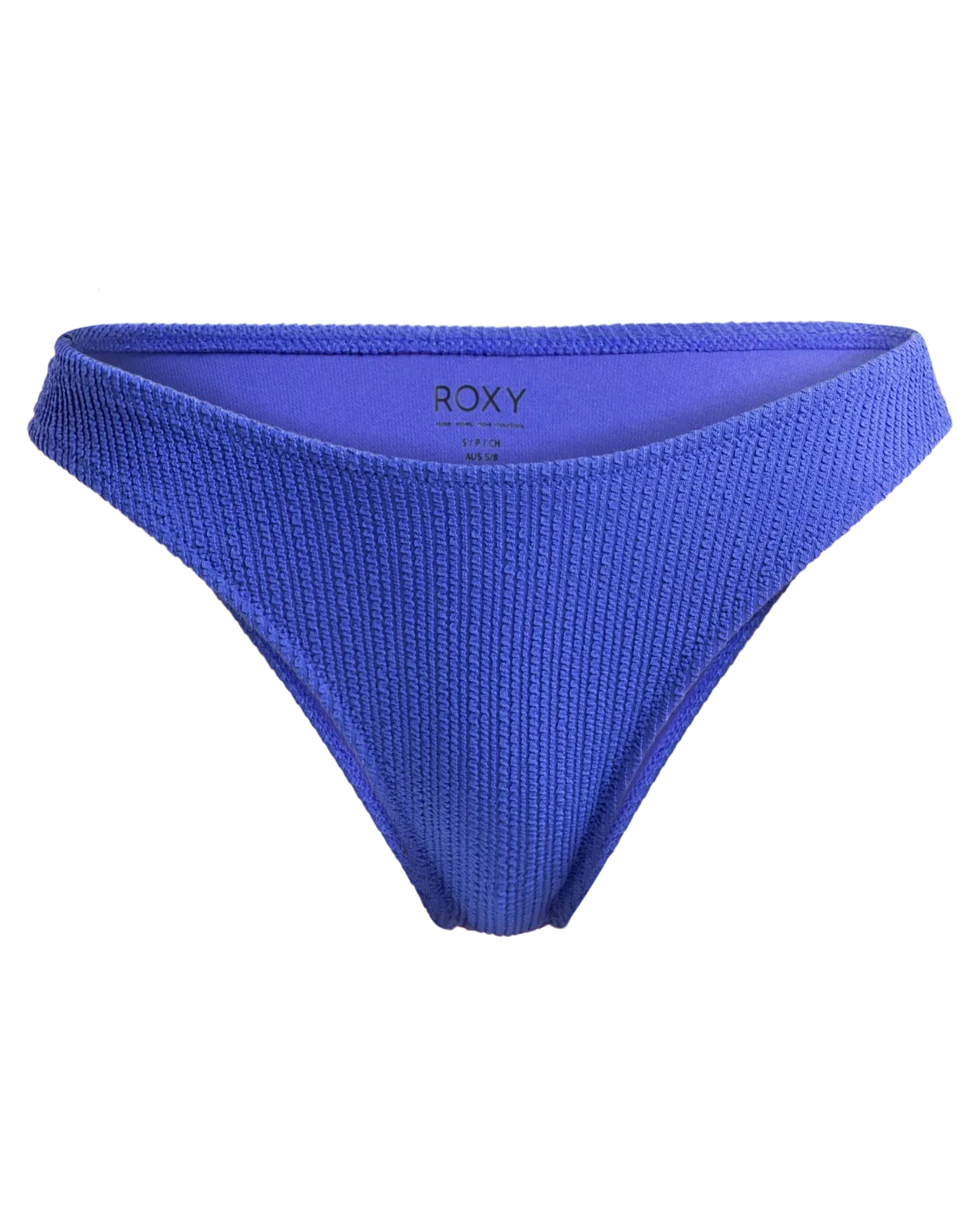Aruba High Leg Cheeky Bikini-Höschen in strahlendem Blau