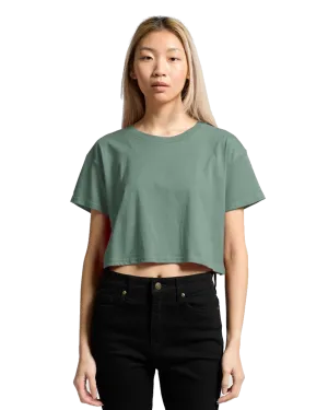 AS Colour Crop T-Shirt in Mineral