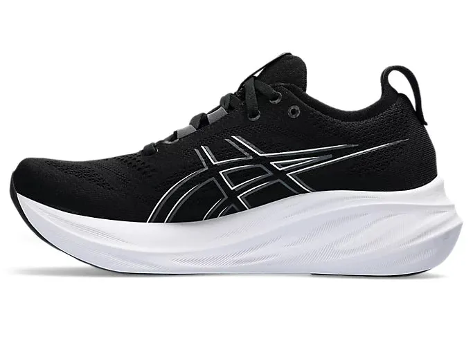 Asics Damen Gel Nimbus 26 - Schwarz/Grafitgrau (1012B601-001) Asics Laufschuhe