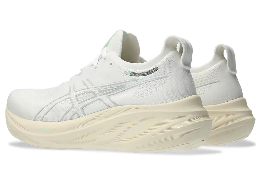 Asics Damen Gel Nimbus 26 - Weiß/Weiß (1012B601-101) Asics Laufschuhe