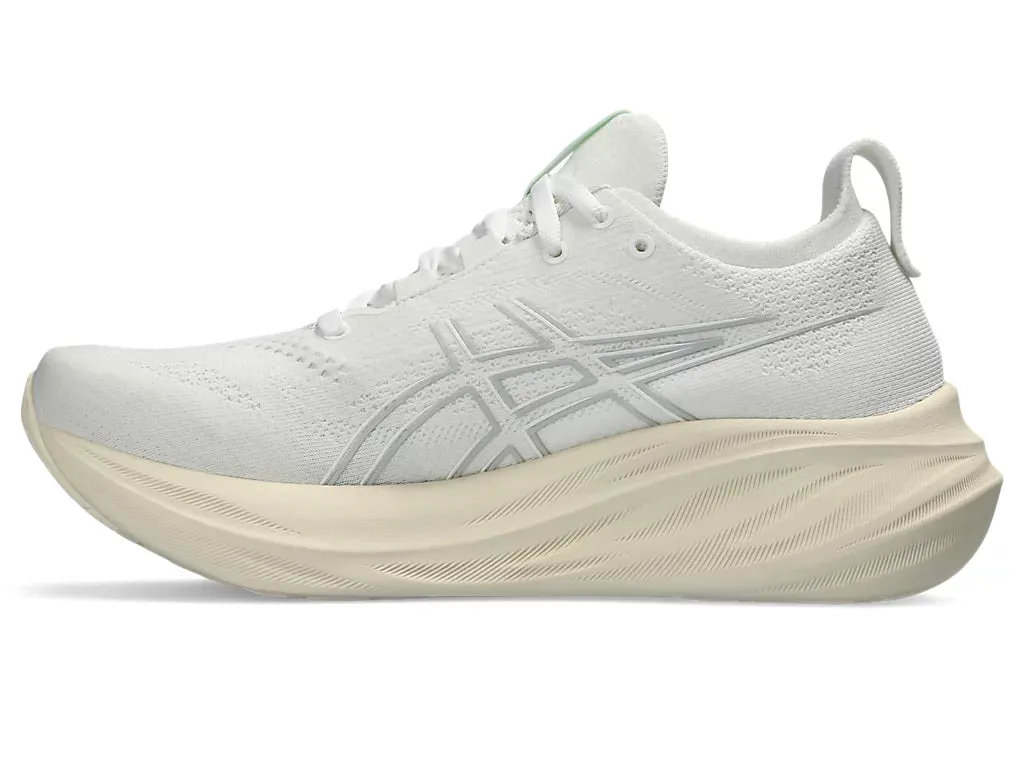 Asics Damen Gel Nimbus 26 - Weiß/Weiß (1012B601-101) Asics Laufschuhe