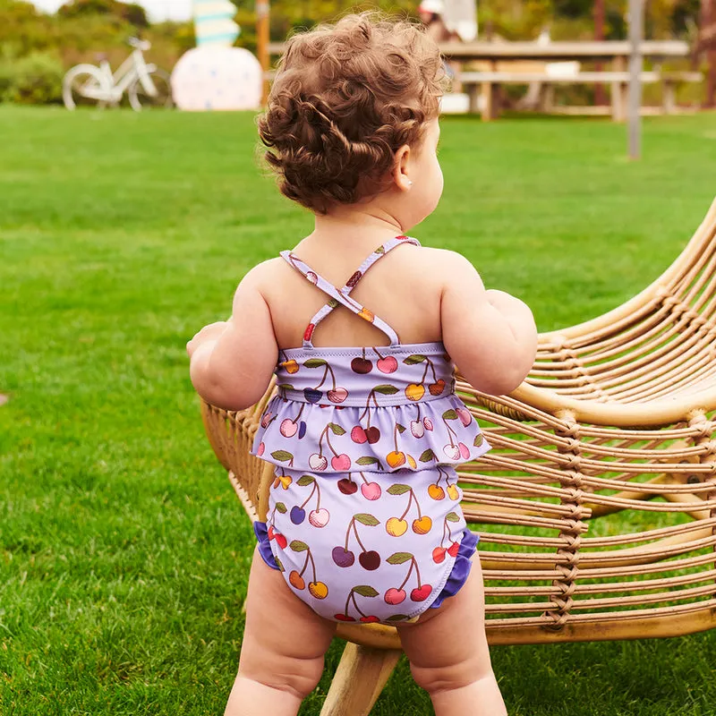 Baby Joy Tankini - Lavender Cherry von Pink Chicken