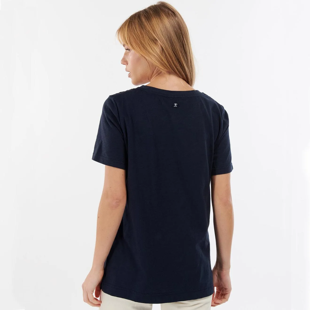 Barbour Damen Barmouth Top Marine Kleidung Barbour