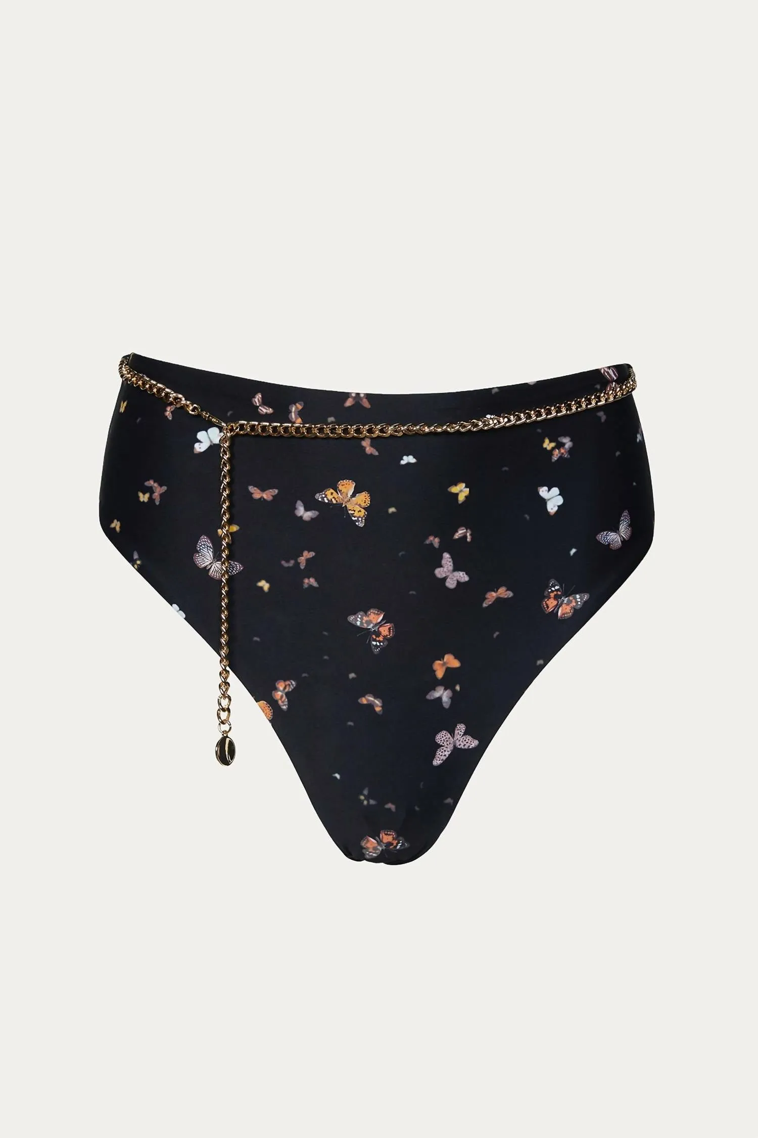 Gürtel-Emily-Bottom In Schmetterlingen Schwarz