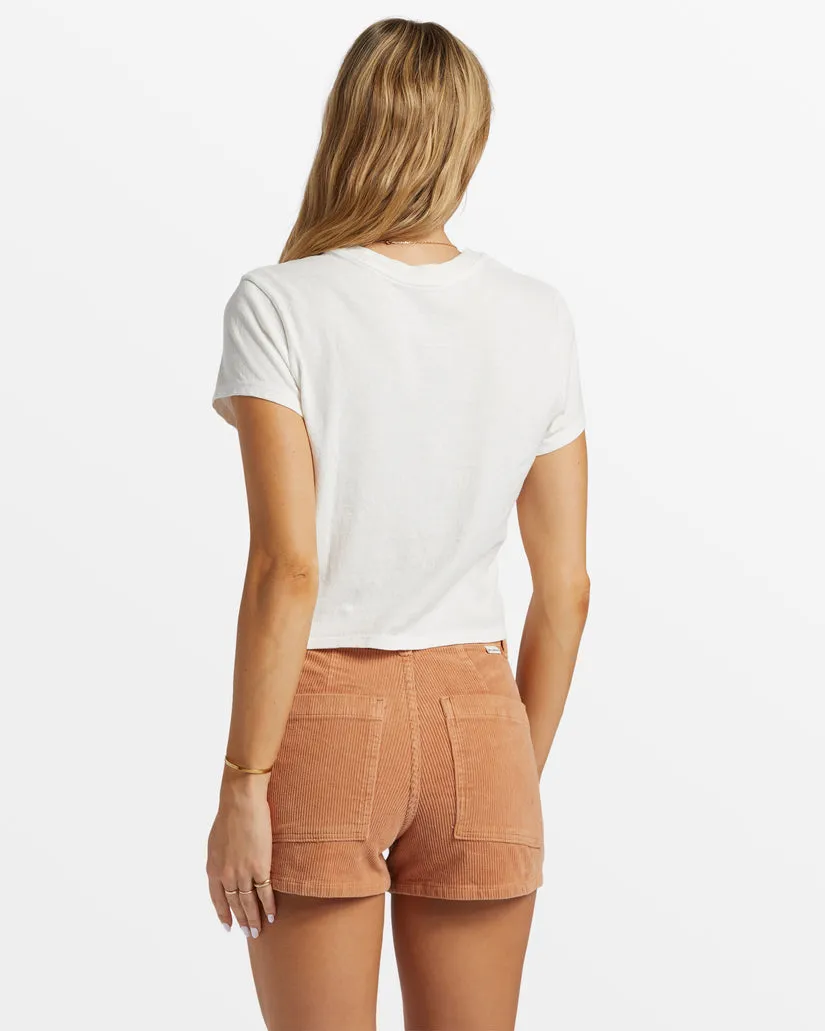 Billabong Free Fall Cord Shorts - Toffee