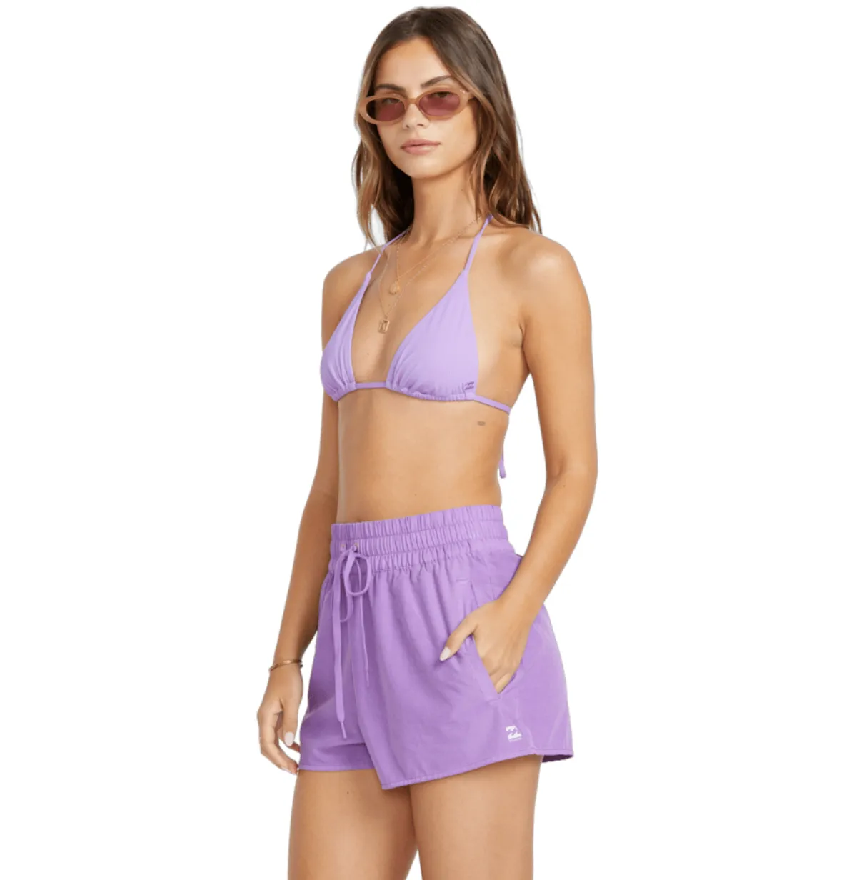 BILLABONG Sol Searcher Multi-Dreieck-Bikini-Oberteil - Prismaviolett