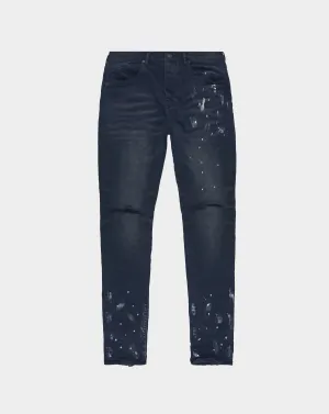 Schwarzes Harz-Knie mit Schlitz