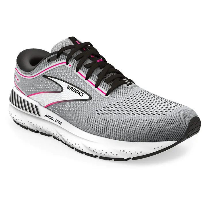 Brooks Damen Ariel GTS 23 - Grau/Schwarz/Rosa (1203901B078) Brooks