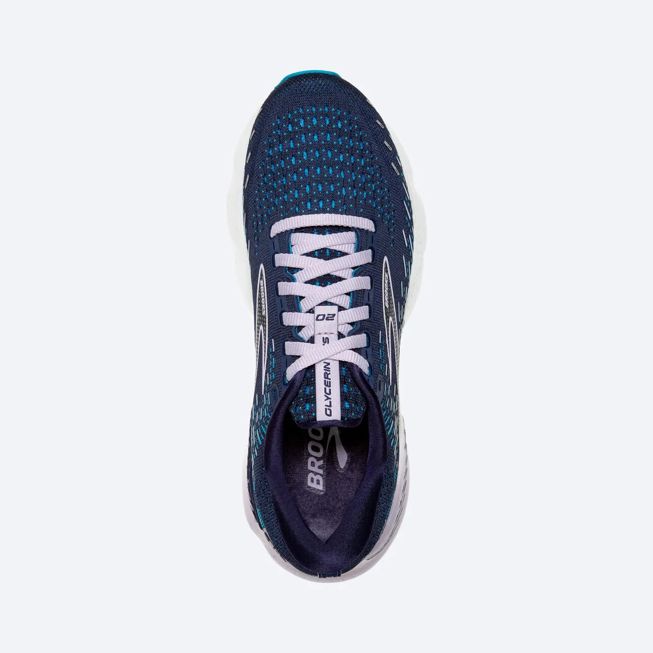 Brooks Damen Glycerin GTS 20 - Peacoat/Ozean/Pastell Lila (1203701B499) Brooks