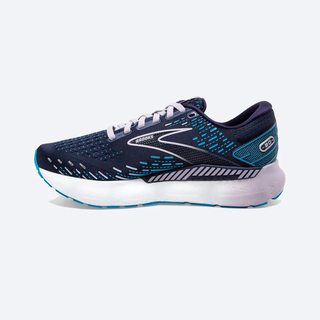 Brooks Damen Glycerin GTS 20 - Peacoat/Ozean/Pastell Lila (1203701B499) Brooks