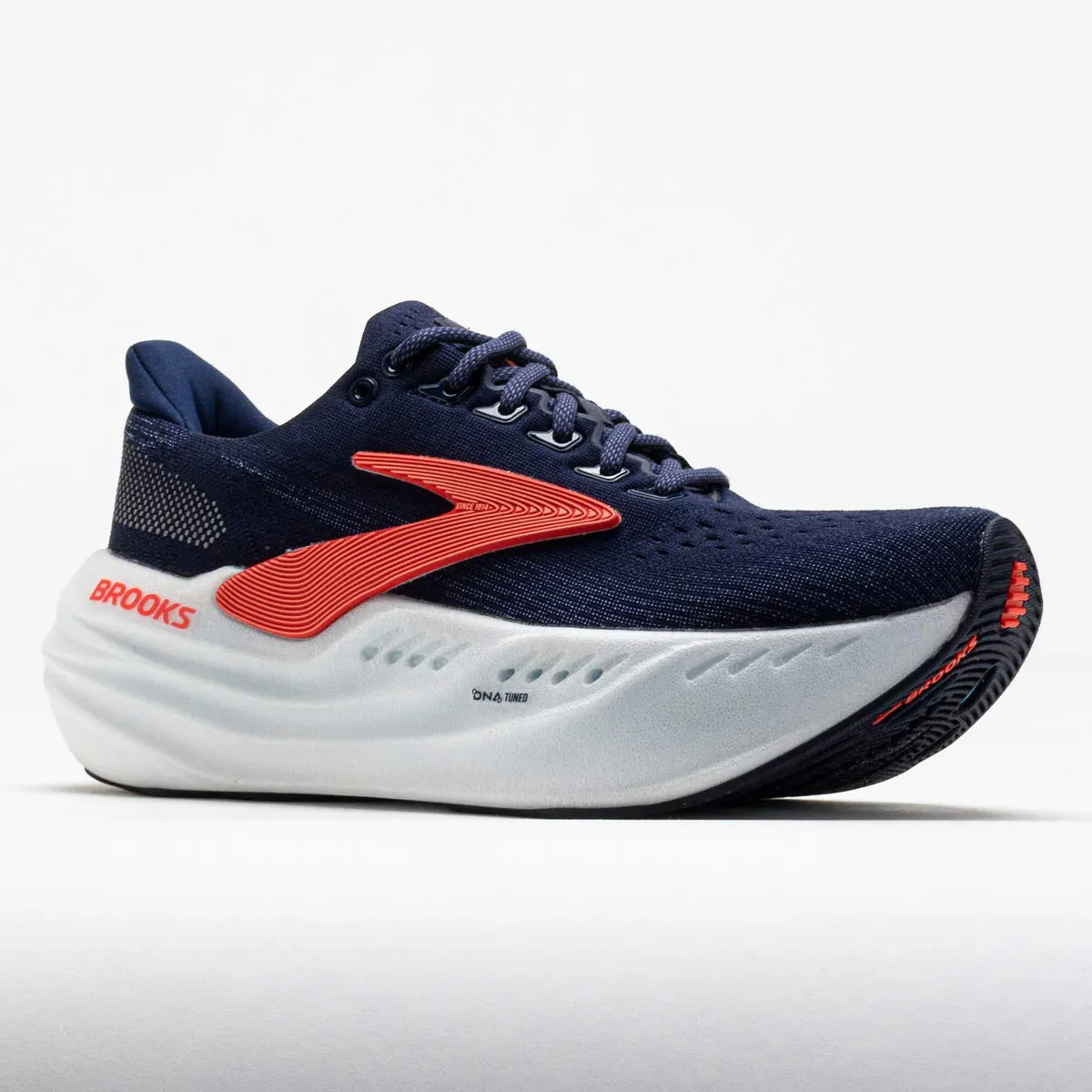 Brooks Damen Glycerin Max - Peacoat/Blaues Band/Knalliges Korallen (1204361B439) Brooks