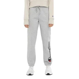 CHAMPION DAMEN SCRIPT HOCHTASTEN GRAUE JOGGINGHOSE