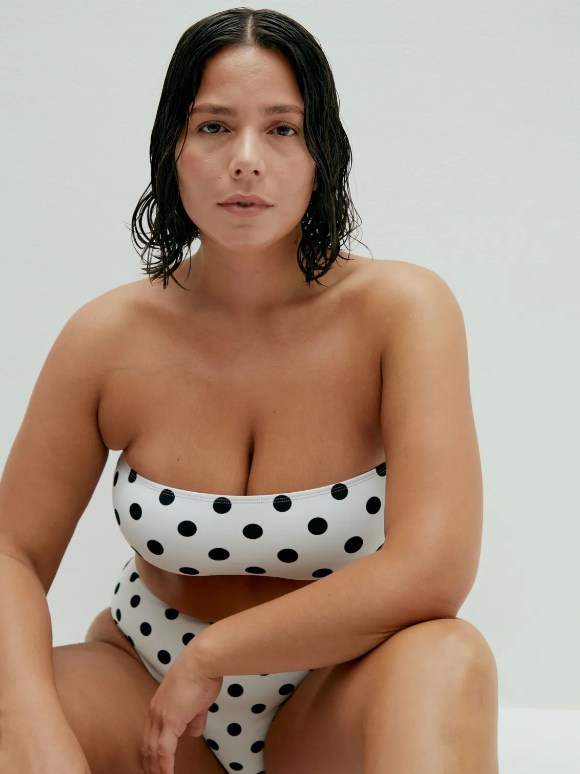 Kleidung Blush Dessous Frau Glücksgefühl Bandeau-Bikini-Oberteil