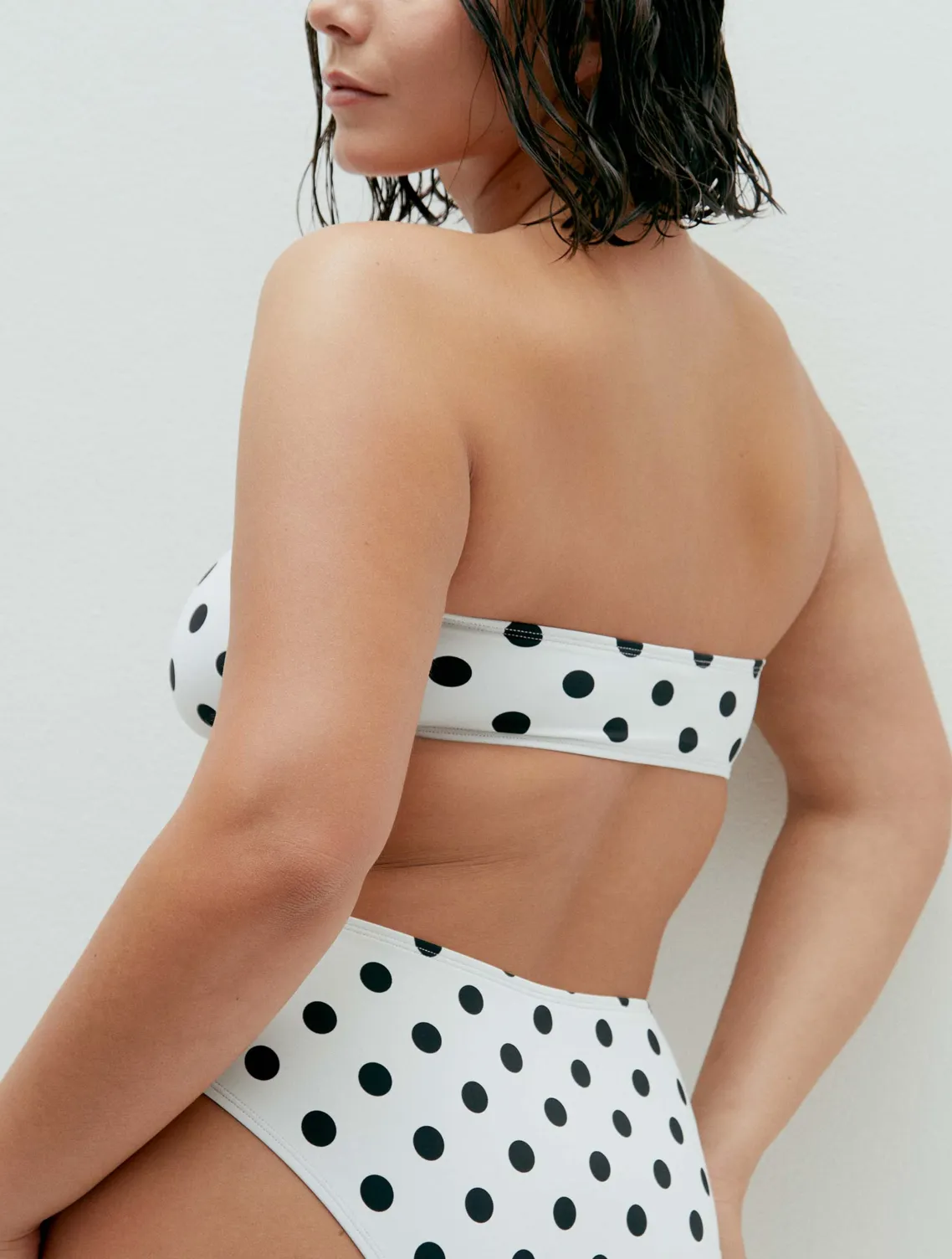 Kleidung Blush Dessous Frau Glücksgefühl Bandeau-Bikini-Oberteil