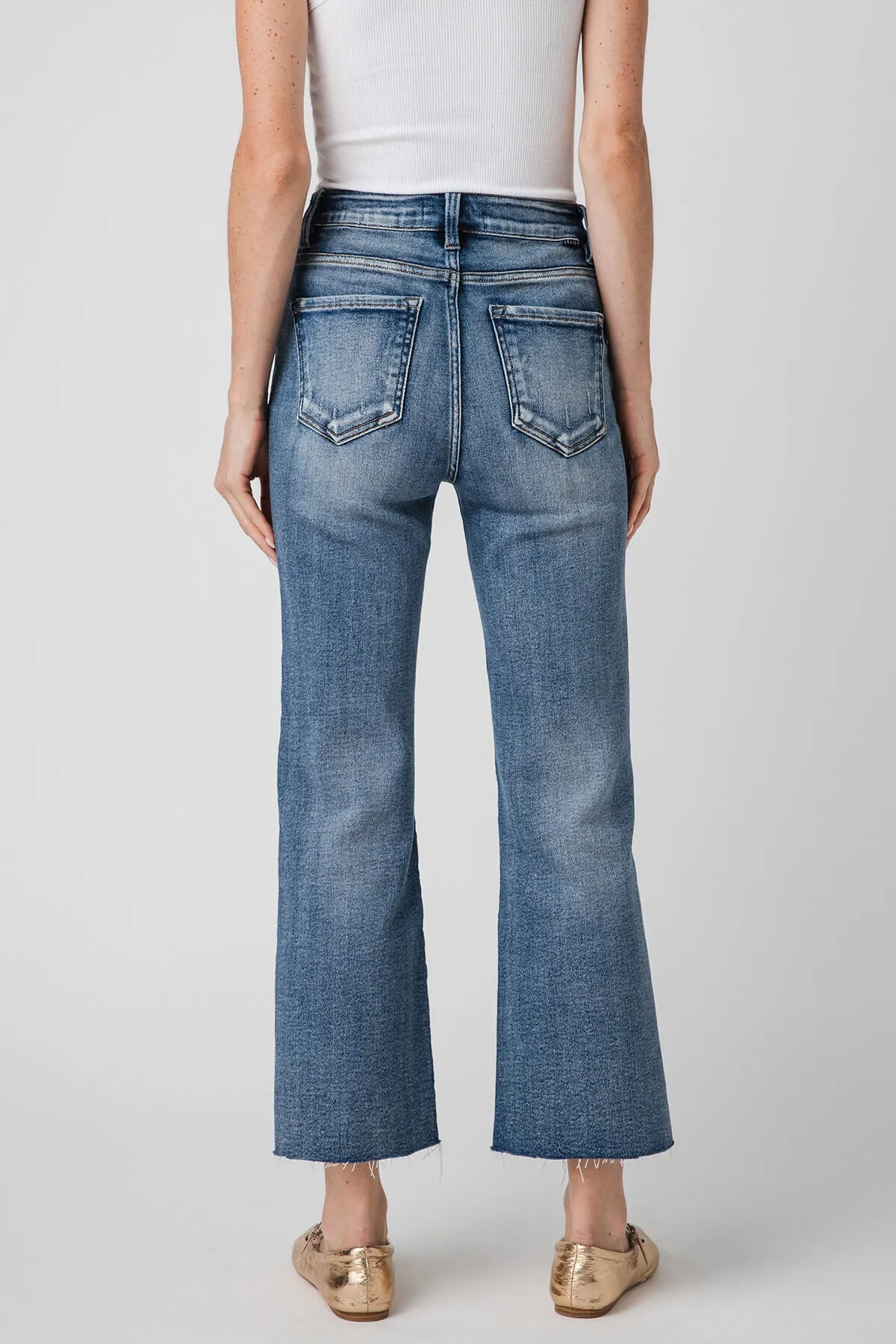 Bekleidung Risen Jeans Risen Cora High Rise Kick Flare Jeans