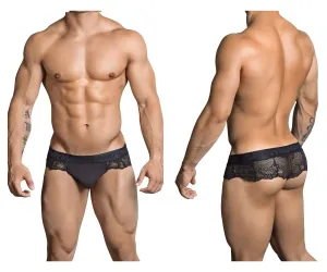 Clothing_Candyman_Mens Underwear CandyMan 99304 Thongs Color Black