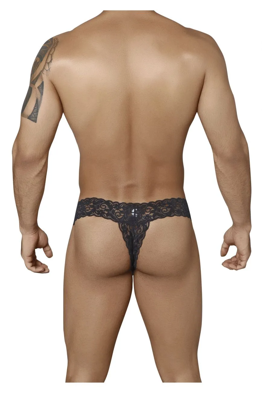 Bekleidung_Candyman_Herrenunterwäsche CandyMan 99315 Peek a Boo Tangas Farbe Schwarz