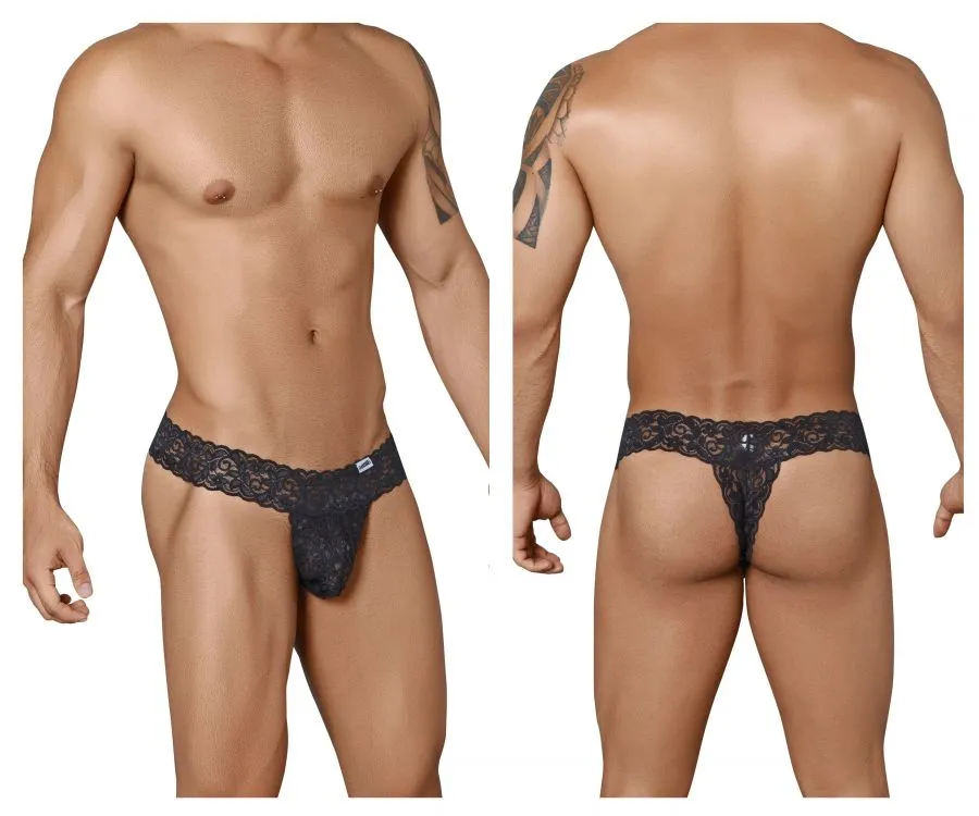 Bekleidung_Candyman_Herrenunterwäsche CandyMan 99315 Peek a Boo Tangas Farbe Schwarz