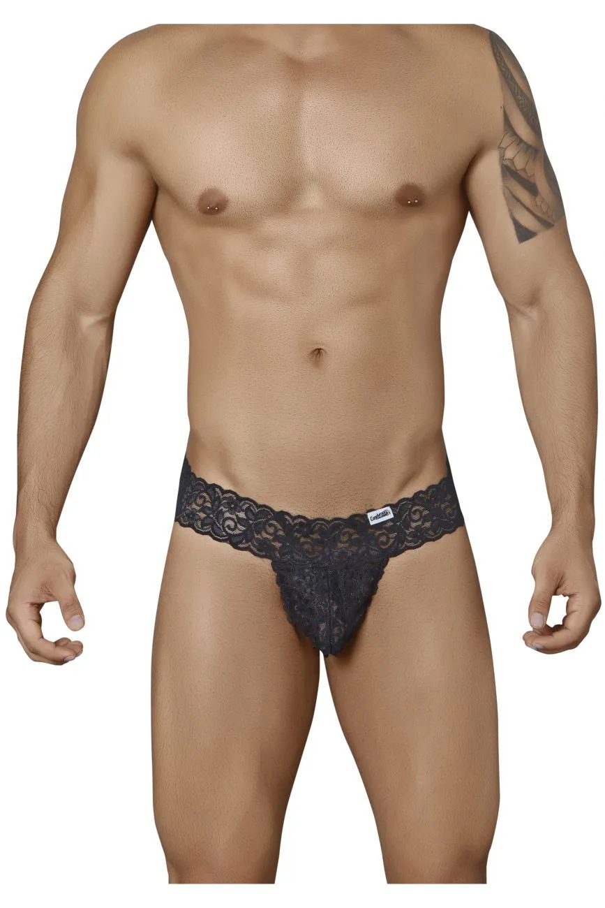 Bekleidung_Candyman_Herrenunterwäsche CandyMan 99315 Peek a Boo Tangas Farbe Schwarz