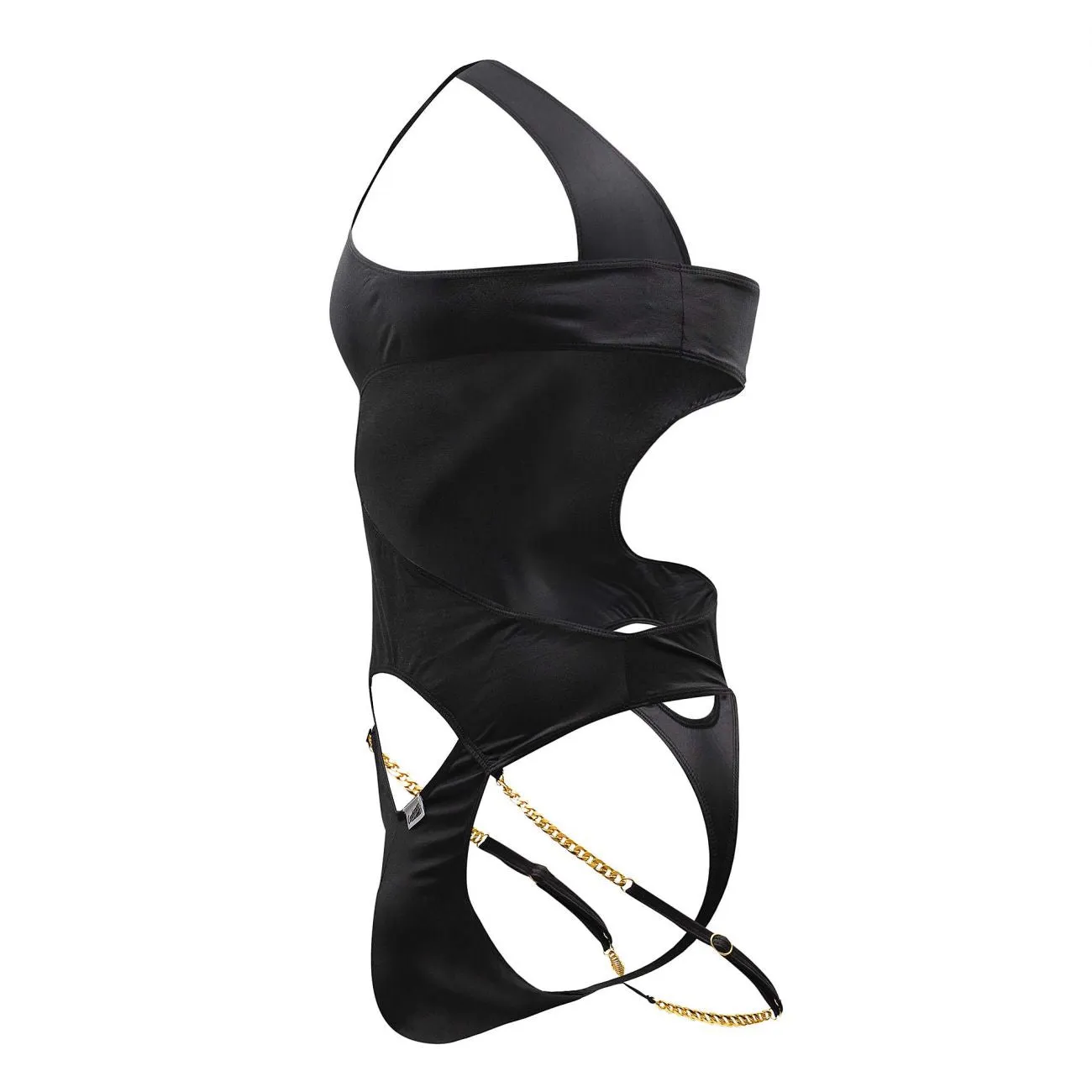 Bekleidung_Candyman_Herrenunterwäsche CandyMan 99597X Ein-Schulter-Body Farbe Schwarz
