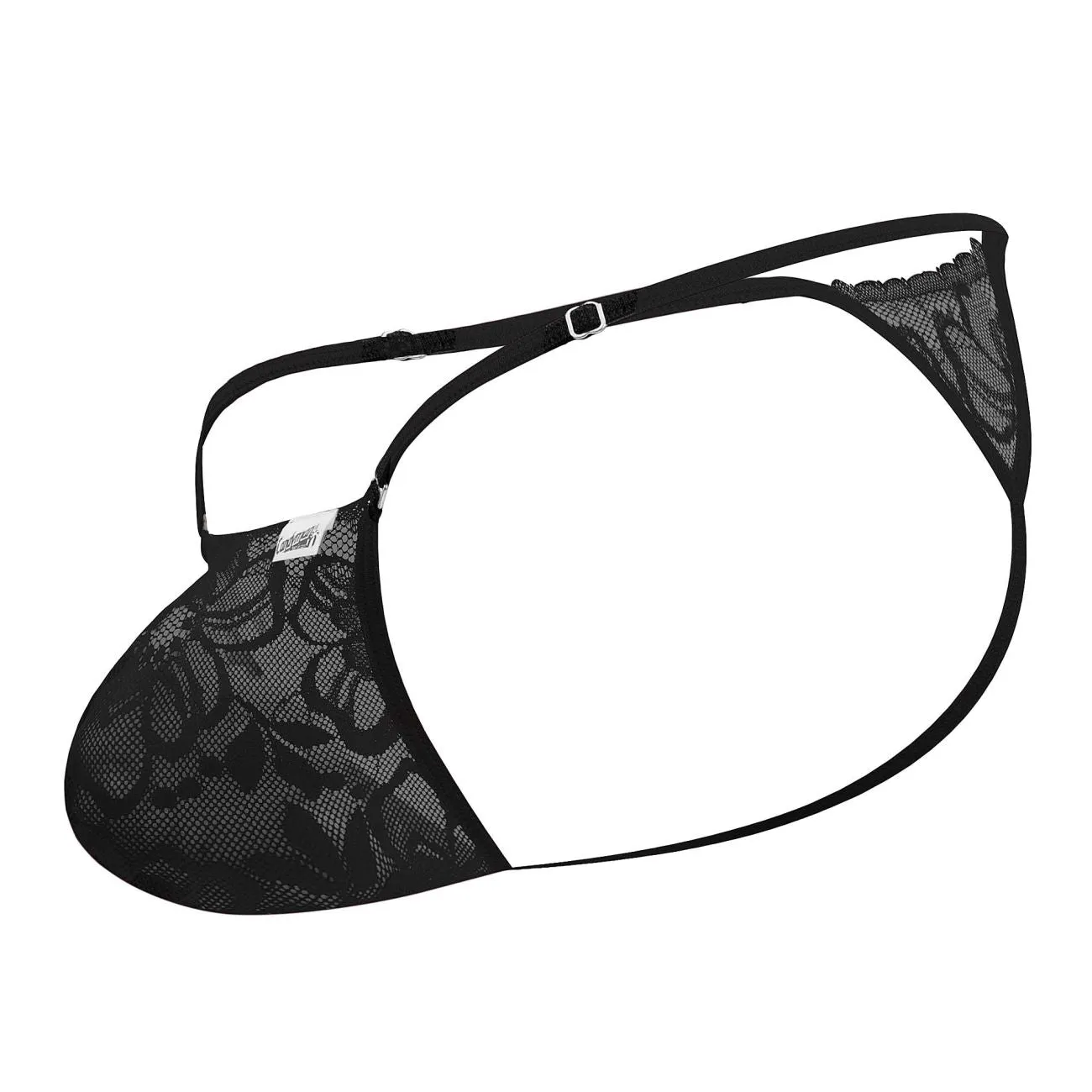 Bekleidung_Candyman_Herrenunterwäsche CandyMan 99685 Spitzen-Tangas Farbe Schwarz