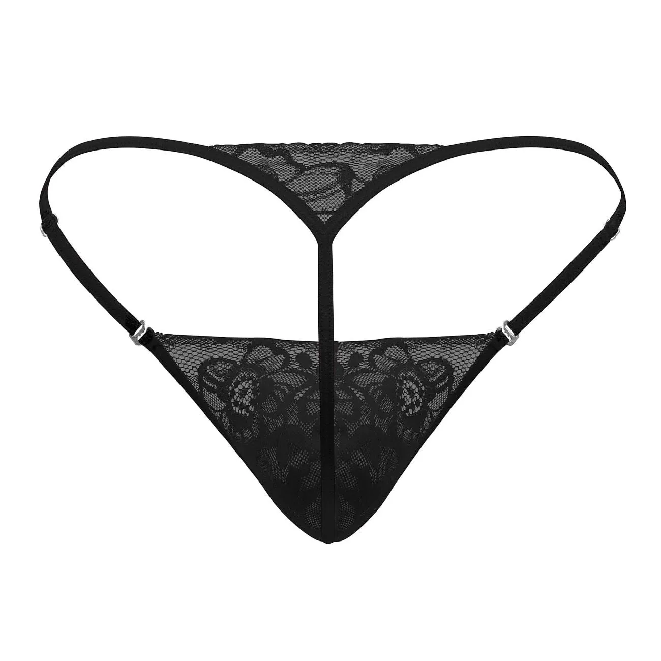 Bekleidung_Candyman_Herrenunterwäsche CandyMan 99685 Spitzen-Tangas Farbe Schwarz