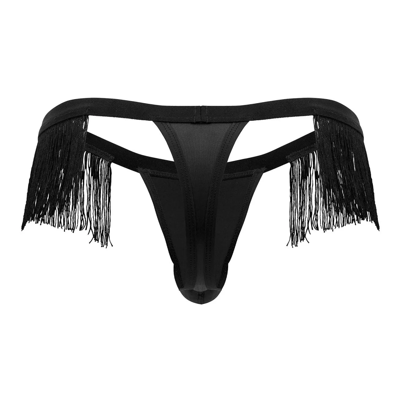 Bekleidung_Candyman_Herrenunterwäsche CandyMan 99754 Fransen Tangas Farbe Schwarz